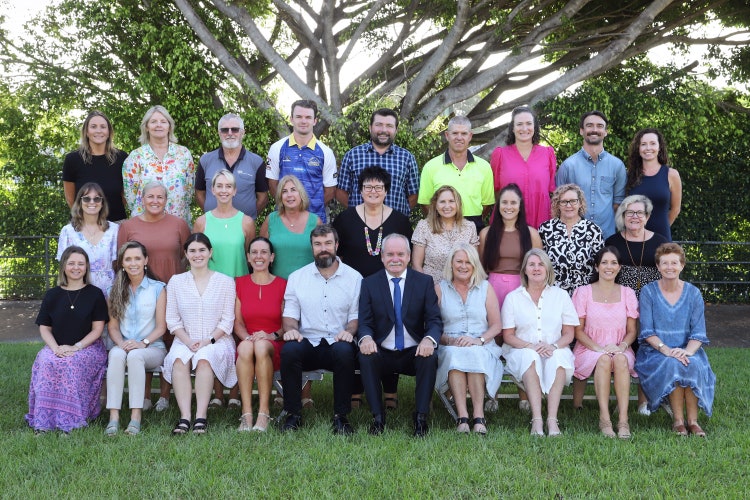Whole staff photo