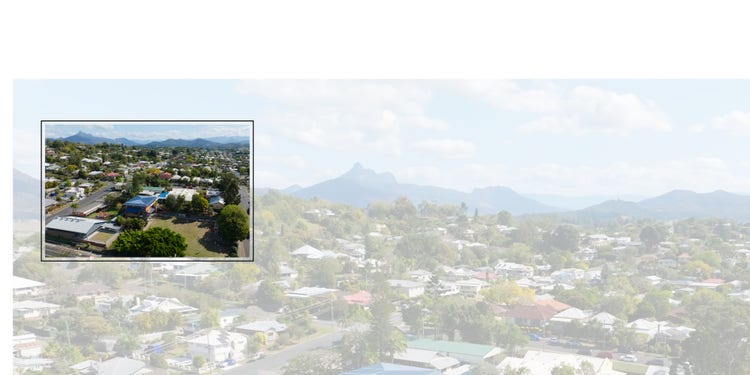 Murwillumbah Public School with Mt Warning in background